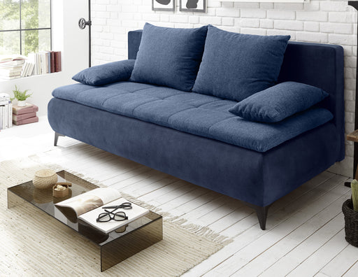 Canapea Extensibila Zita, Albastru, 202 x 94 x 104 cm