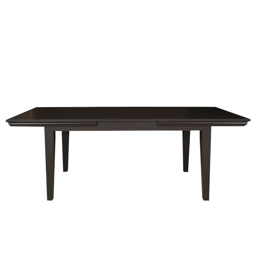 Masa Saint Tropez, Extensibila, Vopsit Negru, 160/215 x 90 x 77.5 Cm