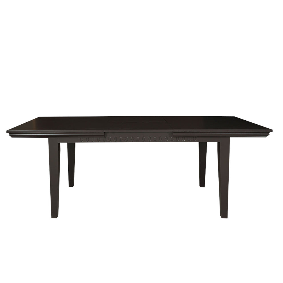 Masa Saint Tropez, Extensibila, Vopsit Negru, 160/215 x 90 x 77.5 Cm