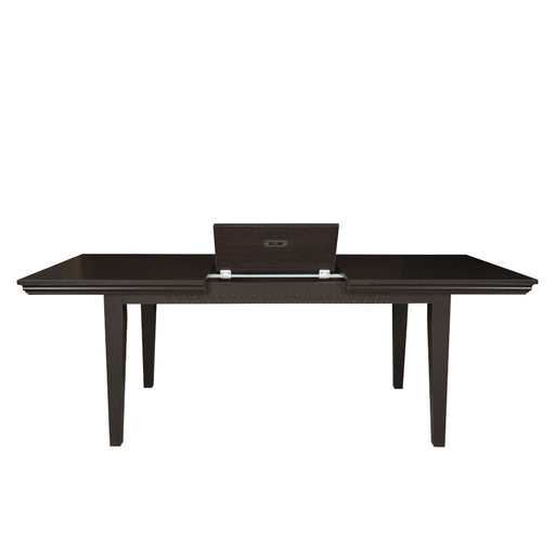 Masa Saint Tropez, Extensibila, Vopsit Negru, 160/215 x 90 x 77.5 Cm