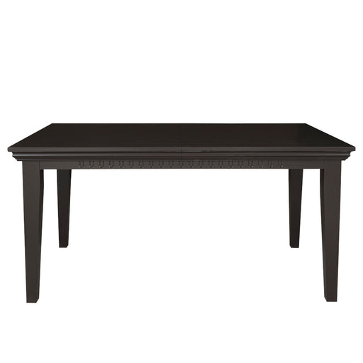 Masa Saint Tropez, Extensibila, Vopsit Negru, 160/215 x 90 x 77.5 Cm
