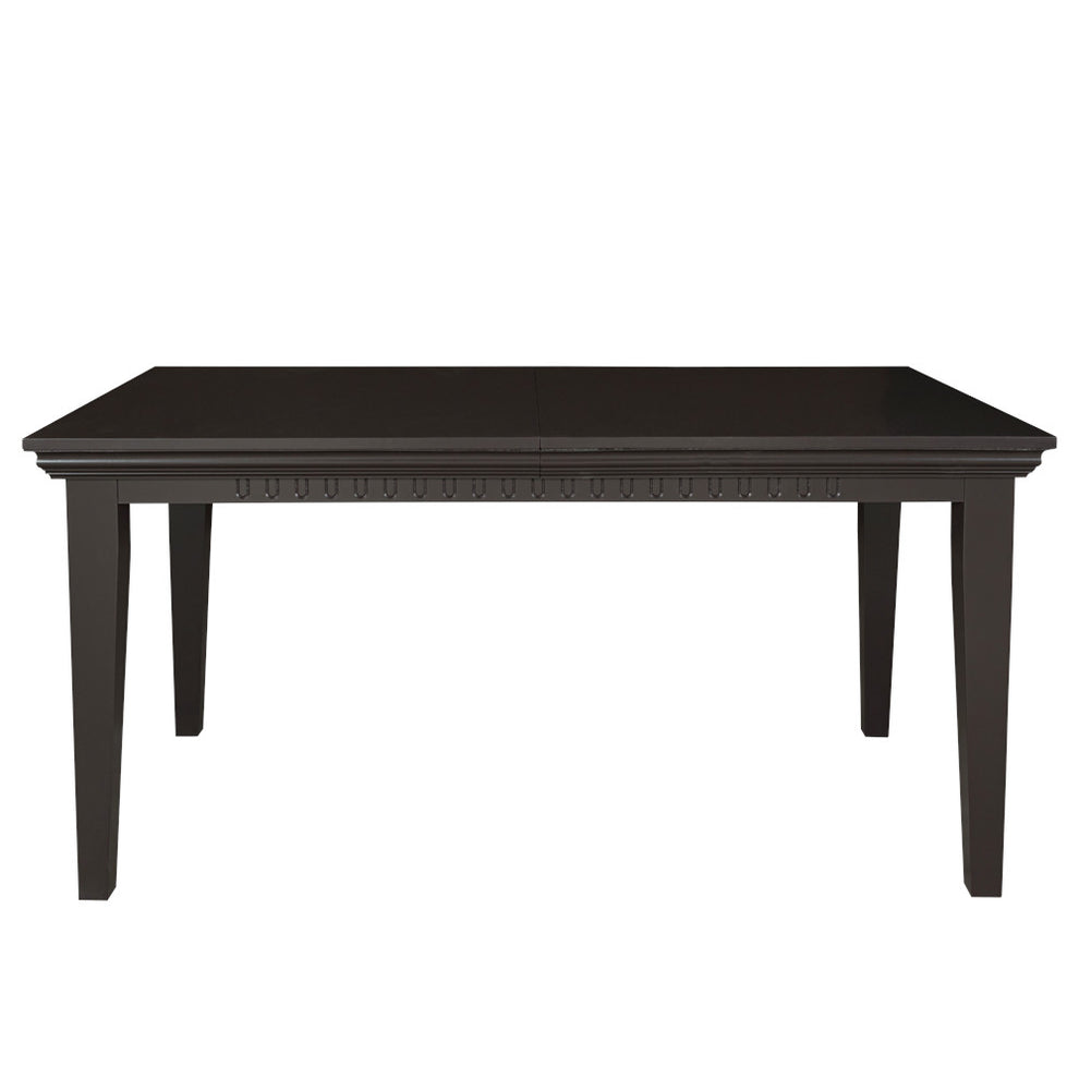 Masa Saint Tropez, Extensibila, Vopsit Negru, 160/215 x 90 x 77.5 Cm