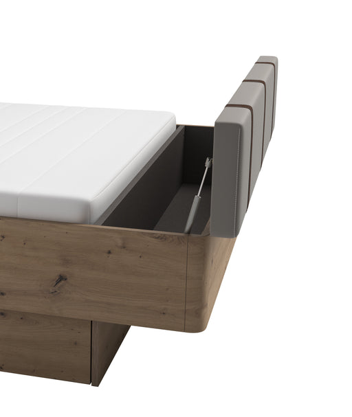 Pat cu 2 Noptiere Prestige, Dimensiune Saltea 140 x 190 cm