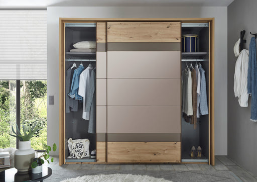 Dulap Cu Rama Prestige Stejar Natur, 225.1 Cm