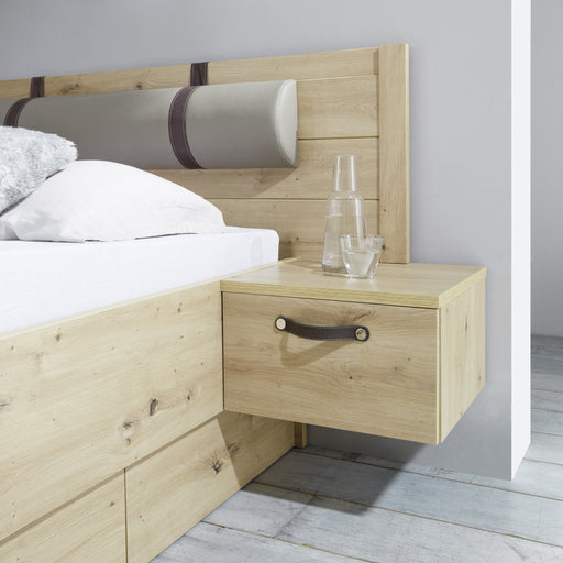 Pat cu 2 Noptiere Prestige, Dimensiune Saltea 140 x 190 cm