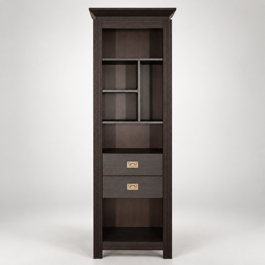Biblioteca Saigon Cantori Cu 2 Sertare 68.4 Cm
