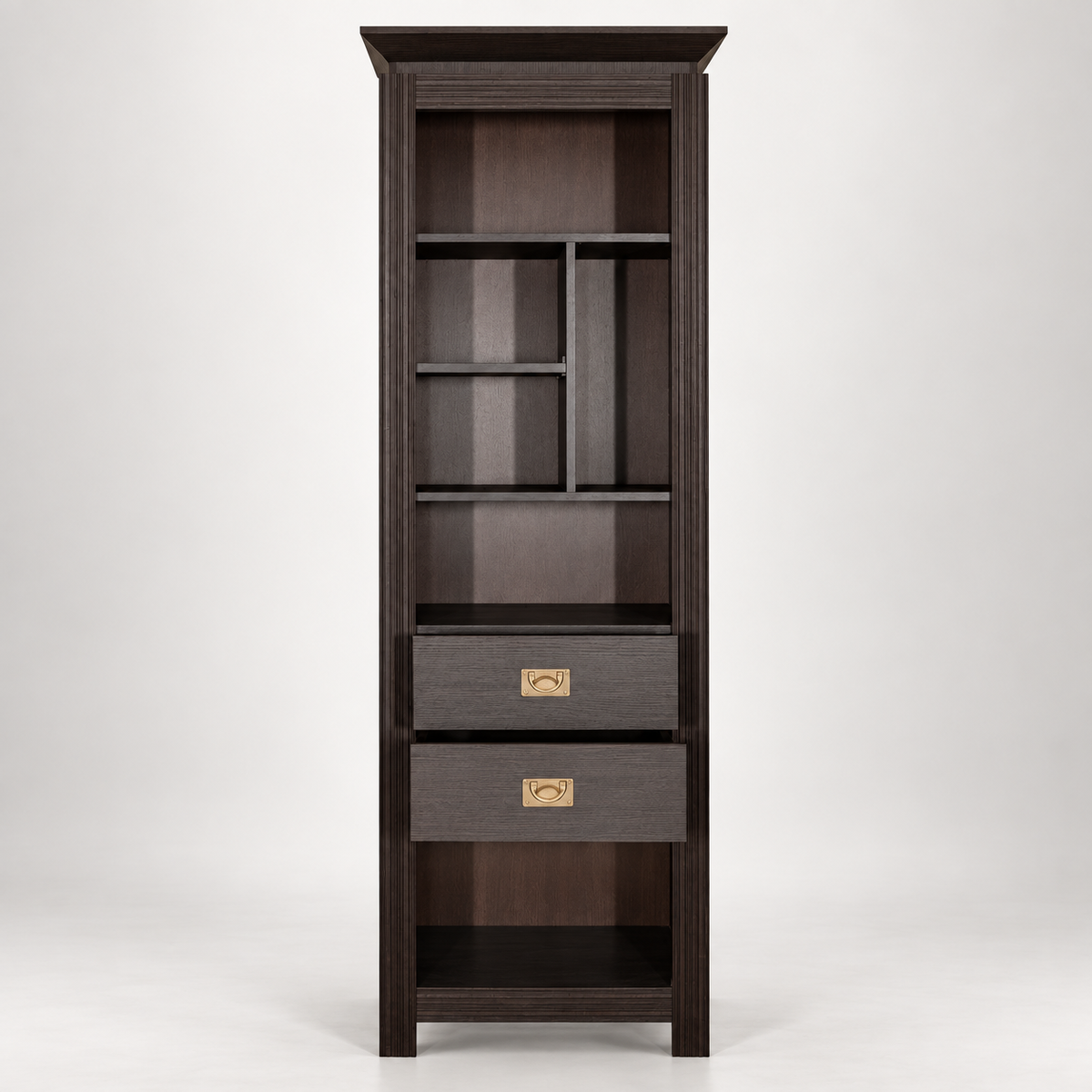 Biblioteca Saigon Cantori Cu 2 Sertare 68.4 Cm