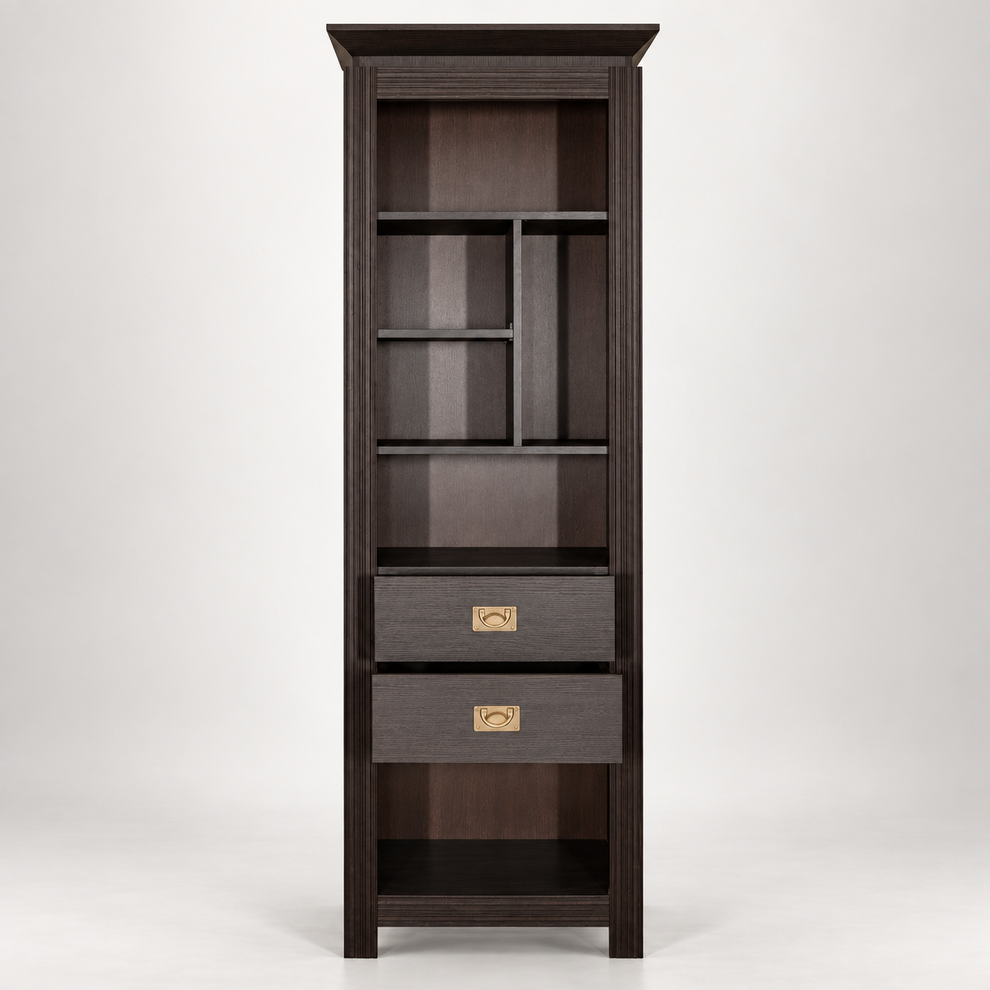 Biblioteca Saigon Cantori Cu 2 Sertare 68.4 Cm