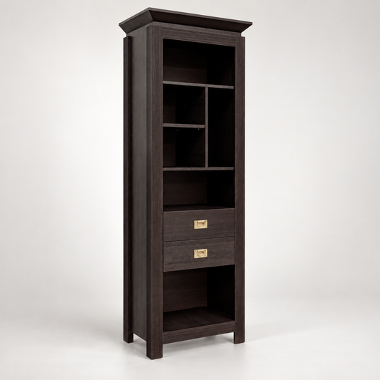 Biblioteca Saigon Cantori Cu 2 Sertare 68.4 Cm