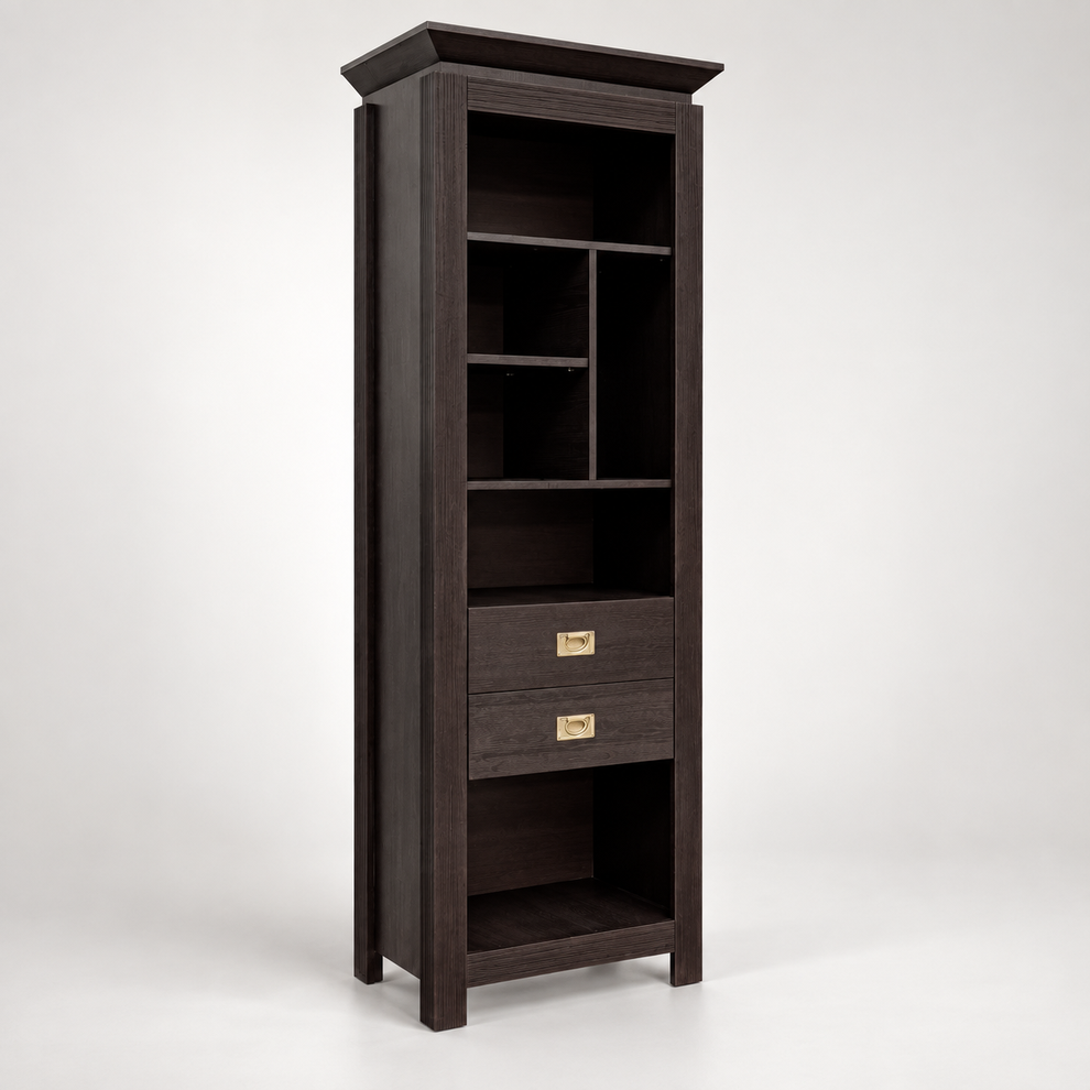 Biblioteca Saigon Cantori Cu 2 Sertare 68.4 Cm