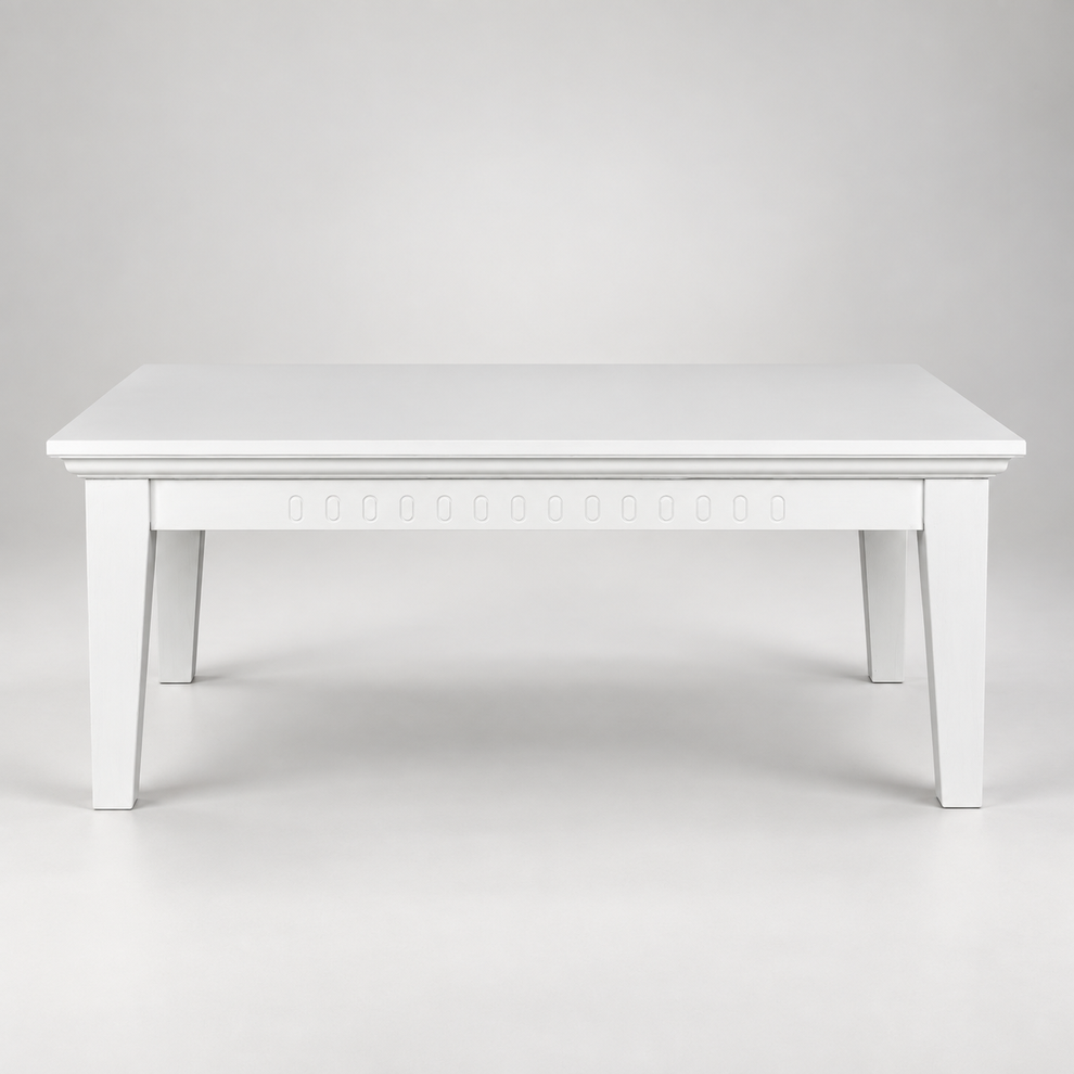 Masa Cafea Saint Tropez, Alb, Vopsit 120 x 70 x 47 Cm #studio