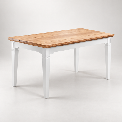 Masa Cafea Tivoli Alb Si Natur, 120 Cm #studio