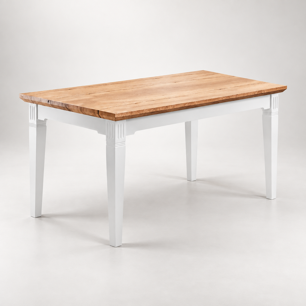 Masa Cafea Tivoli Alb Si Natur, 120 Cm #studio