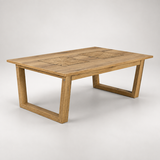 Masa Cafea Urbano White, Natur, 115 Cm