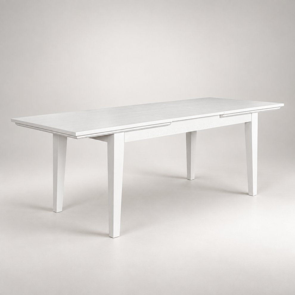 Masa Extensibila Saint Tropez, Vopsit Alb, 160/215 x 90 x 77.5 Cm #studio