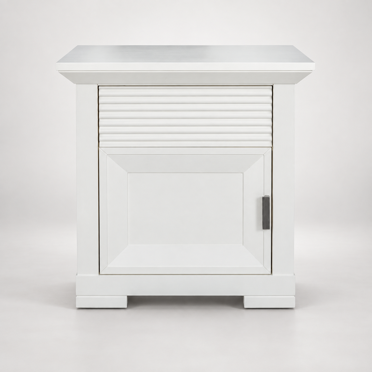 Noptiera Cu 1 Usa Si 1 Sertar Verona Bianco Alb, 59 Cm #studio