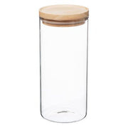 Recipient Sticla Cu Capac Bamboo 1,3 L