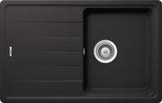 Chiuveta Granit Schock Element D-100S Nero Cristalite 78 x 50 cm