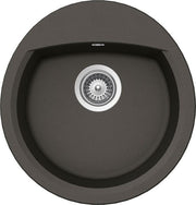 Chiuveta bucatarie Schock Manhattan R-100 Cristalite Asphalt, granit, montare pe blat 47 x 49 cm