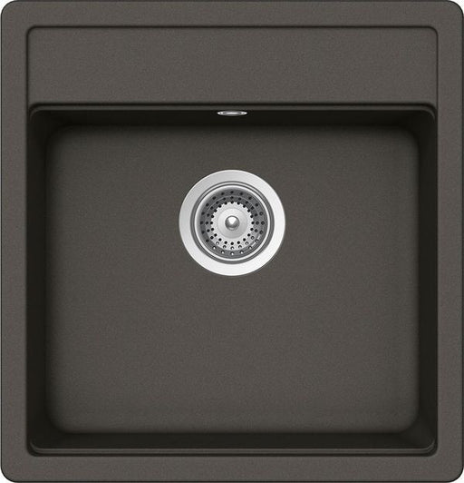 Chiuveta bucatarie Schock Nemo N-100S Cristalite Asphalt, granit, montare pe blat 49 x 51 cm