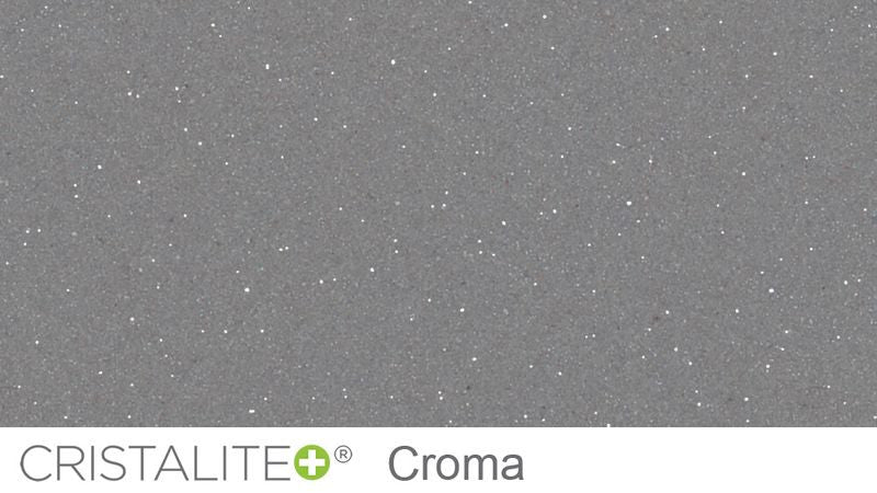 Chiuveta bucatarie Schock Typos D-100S Cristalite Croma, granit, reversibila, montare pe blat 86 x 43.5 cm