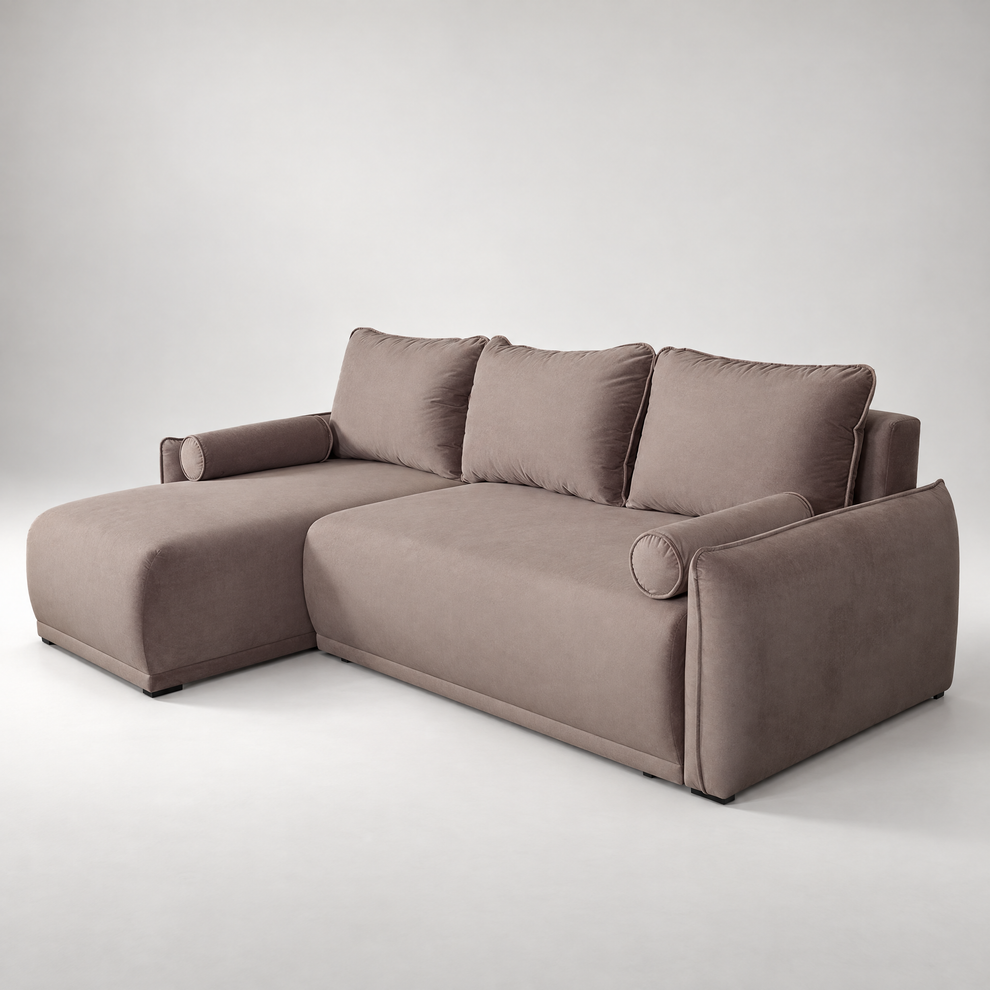 Coltar Extensibil Vida Interschimbabil Stanga/Dreapta, 5 Locuri, 256 Cm #studio