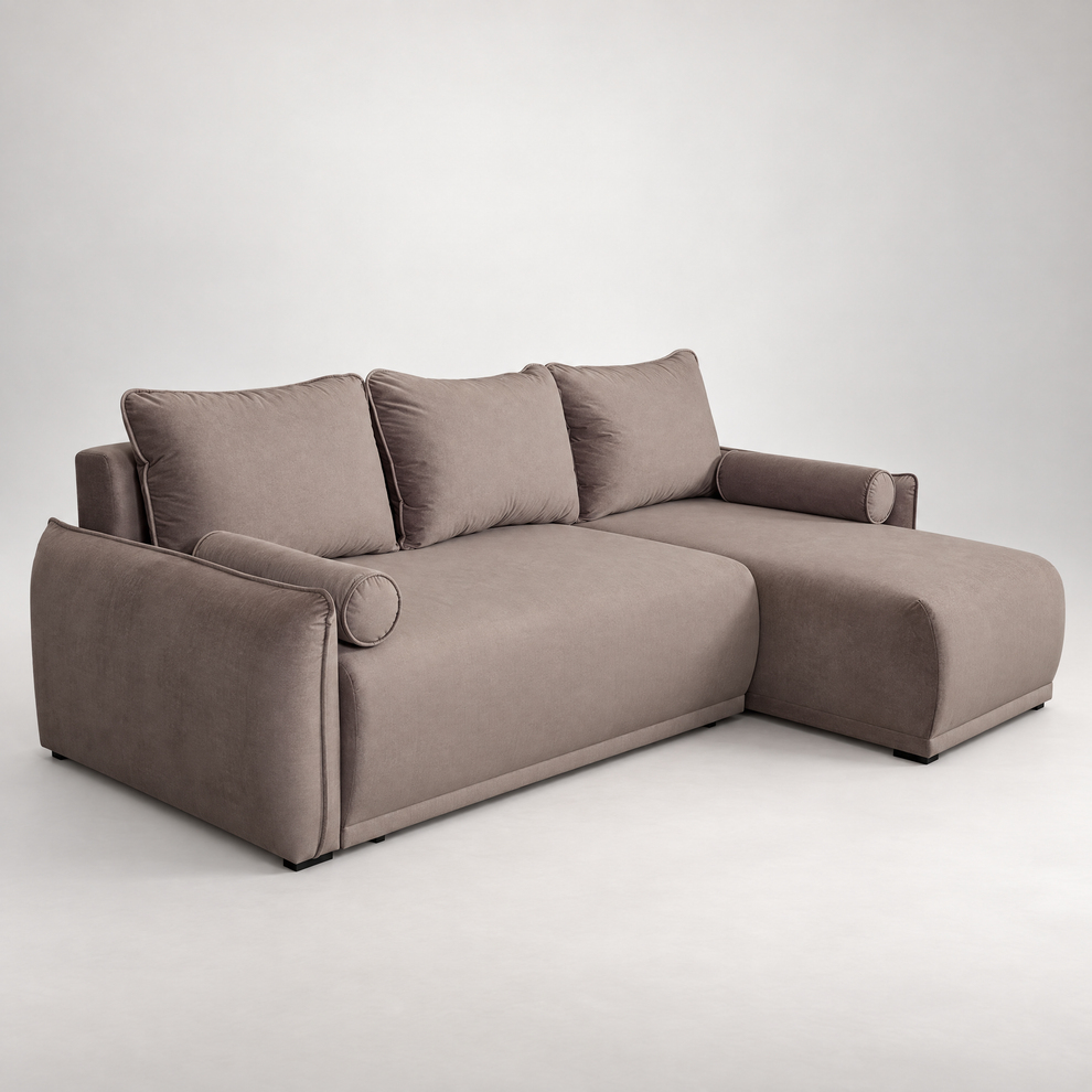 Coltar Extensibil Vida Interschimbabil Stanga/Dreapta, 5 Locuri, 256 Cm #studio