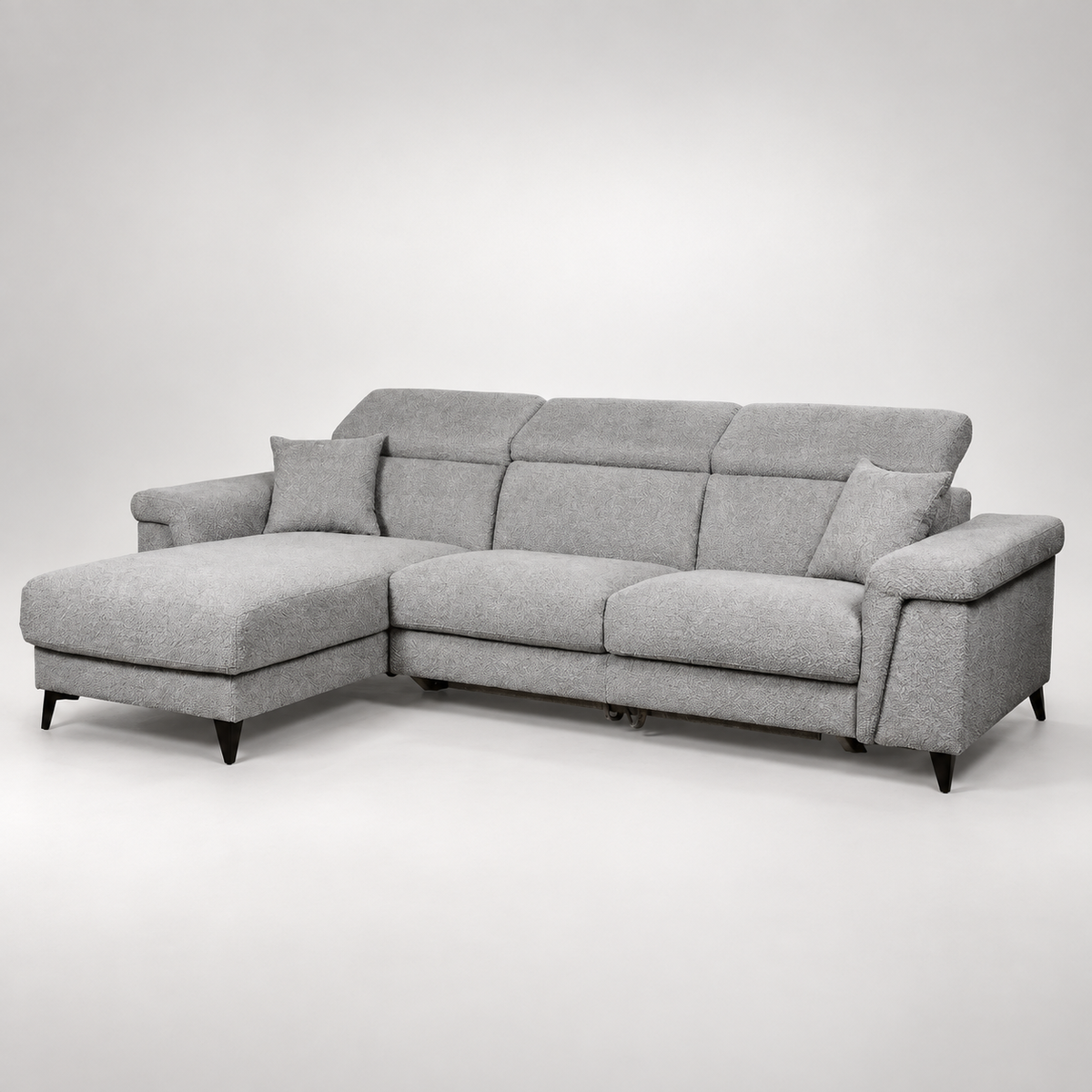 coltar-extensibil-cu-insula-sorrento-interschimbabil-stanga-dreapta-290-cm gri cu lada   #studio