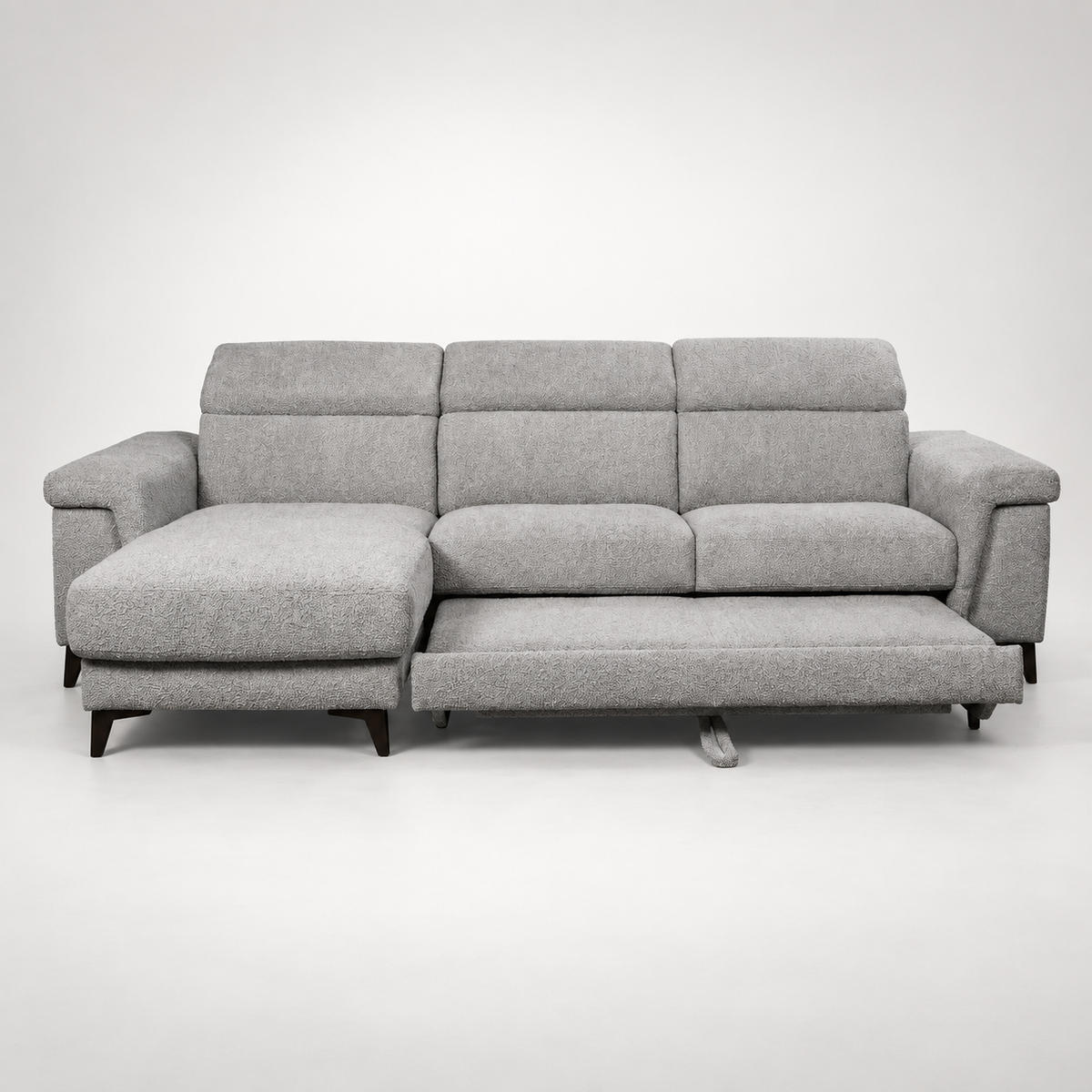 coltar-extensibil-cu-insula-sorrento-interschimbabil-stanga-dreapta-290-cm gri cu lada   #studio