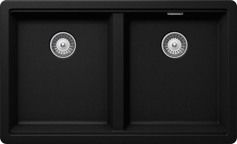 Chiuveta bucatarie Schock Greenwich N-200 Cristadur Puro, granit, montare pe/sub blat 75 x 45.5 cm