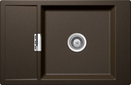 Chiuveta bucatarie Schock Mono D-100XS Cristadur Bronze, granit, reversibila, montare pe blat 78 x 51 cm