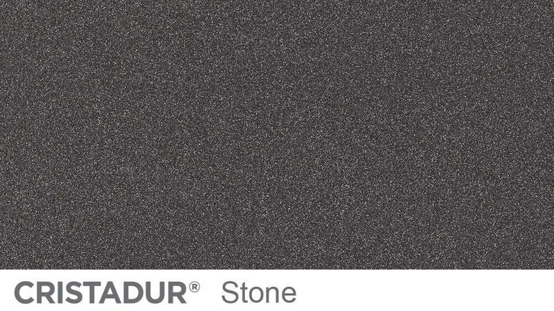 Chiuveta bucatarie Schock Mono N-100 Cristadur Stone cu sifon automat, granit, montare pe blat 57 x 51 cm