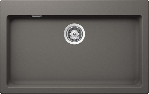 Chiuveta bucatarie Schock Signus N-100XL Cristadur Silverstone, granit, montare pe blat 79 x 50 cm