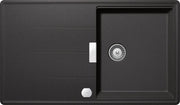 Chiuveta bucatarie Schock Tia D-100 Cristadur Stone cu sifon automat, granit, reversibila, montare pe blat 86 x 50 cm