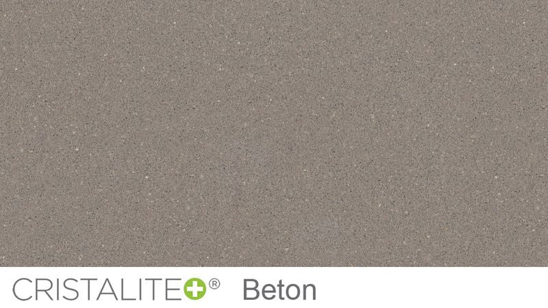 Baterie bucatarie Schock Plutos Cristalite Concrete, aspect granit, cartus ceramic, gri beton