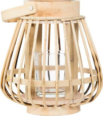 Felinar Metal & Wood H31,5 cm