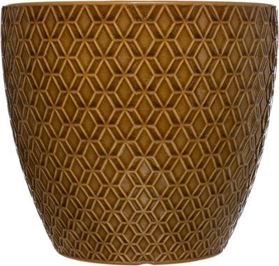 Set 3 Ghivece Maxx D30 cm Galben