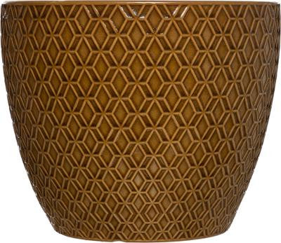 Set 3 Ghivece Maxx D30 cm Galben