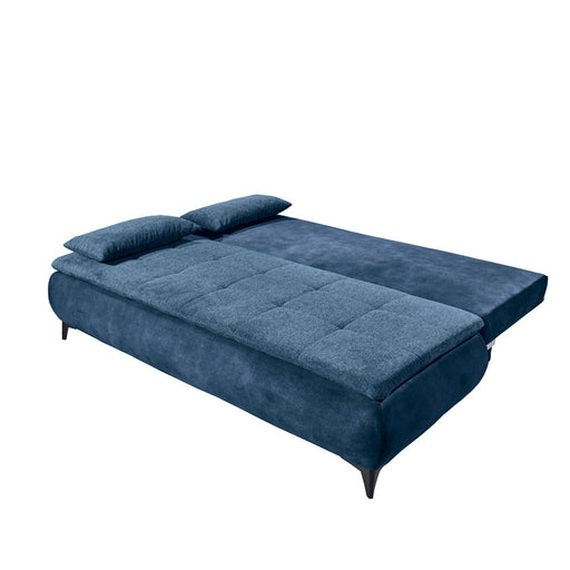 Canapea Extensibila Zita, Albastru, 202 x 94 x 104 cm