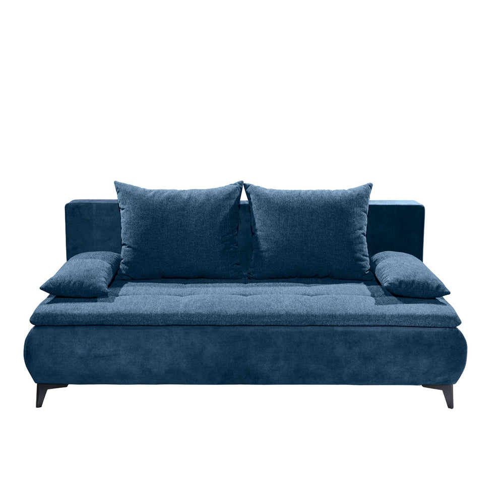 Canapea Extensibila Zita, Albastru, 202 x 94 x 104 cm