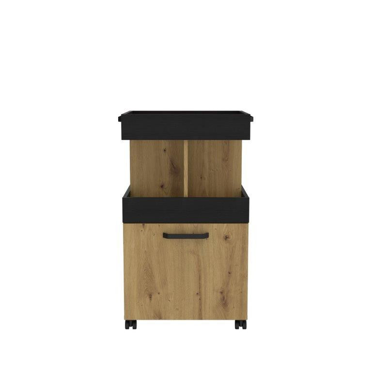 Comoda Home Bar 3 Pe Role, 50.2 x 88.5 x 41 Cm