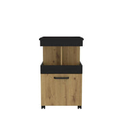 Comoda Home Bar 3 Pe Role, 50.2 x 88.5 x 41 Cm