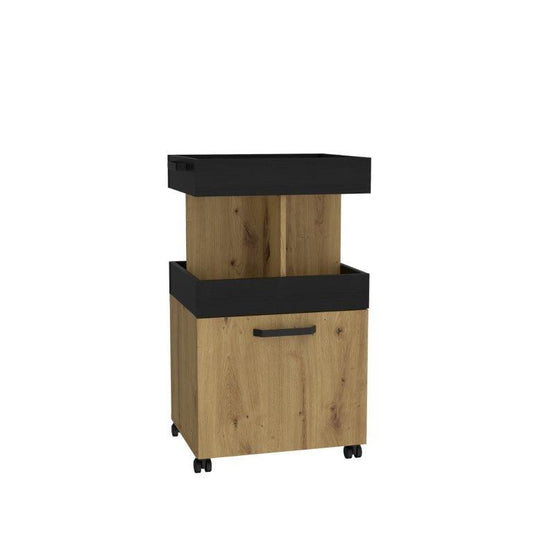Comoda Home Bar 3 Pe Role, 50.2 x 88.5 x 41 Cm