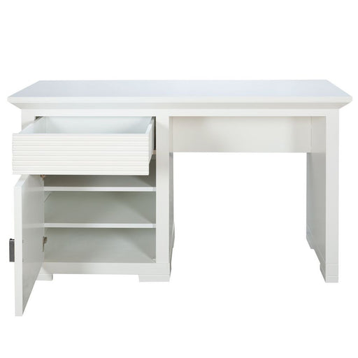 Masa Toaleta Cu 1 Usa Si 1 Sertar Verona Bianco Alb, 130 Cm