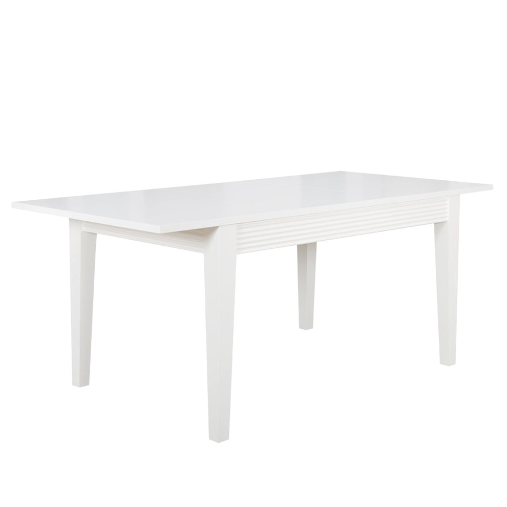 Masa Extensibila Verona Bianco Alb, Alb, 140/190 X 90 X 78 Cm