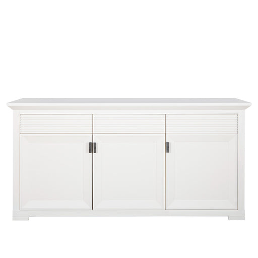 Bufet 3 Usi Si 3 Sertare Verona Bianco Alb, 180.4 Cm