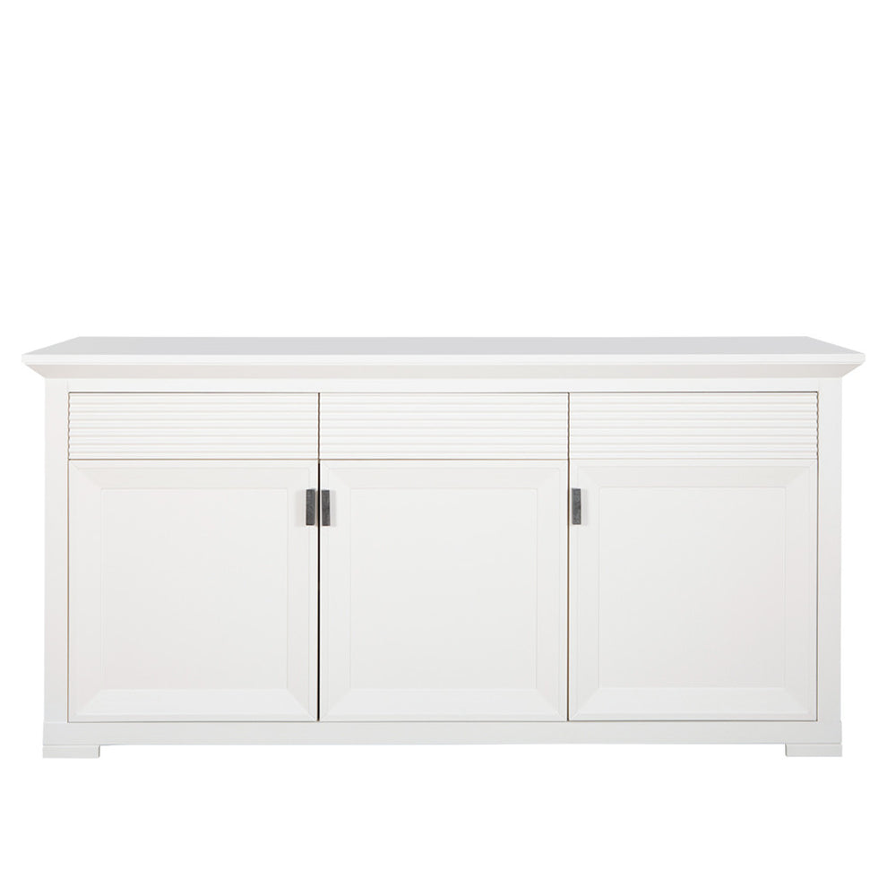 Bufet 3 Usi Si 3 Sertare Verona Bianco Alb, 180.4 Cm
