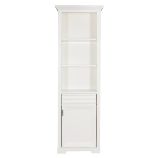 Bibioteca Cu 1 Usa Si 1 Sertar Verona Bianco Alb, 65.4 Cm