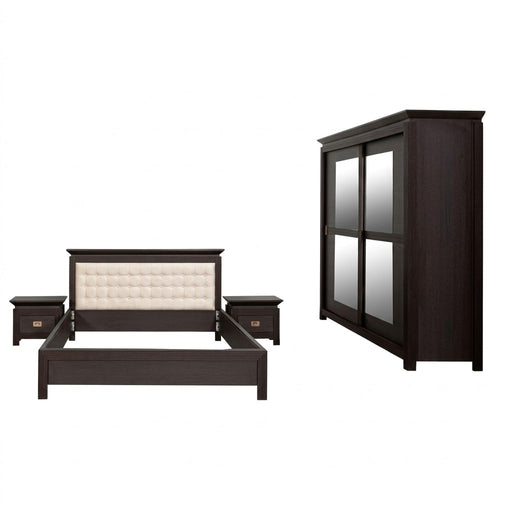 Set Dormitor Saigon Cantori, Dulap De 150 Cm, 2 Noptiere 140 x 200 cm