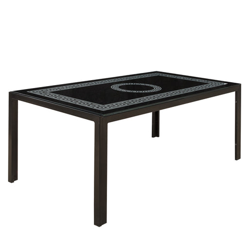 Masa Cafea Atena, Negru, 110 x 60 x 45 cm
